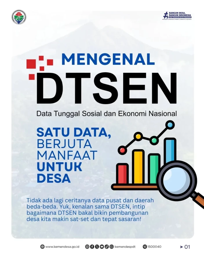 Pemerintah Desa Kukuh Dukung Pendataan DTSEN untuk Akurasi Data dan Ketepatan Bansos